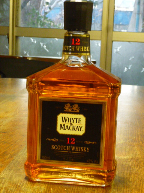 「WHYTE ＆ MACKAY」12年 旧ボトル シェリー樽ダブルマリッジ ホワイト & マッカイ 750ml 43％vol (株)明治屋輸入 WHYTE ＆ M12-1234-A_画像9