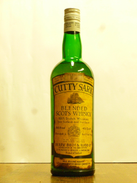 特級 カティーサーク「CUTTY SARK」1970年代～86Proof 4/5QUART 沖縄クラウン商事 ハイランドパーク マッカラン グレンロセス 特CS-0122-C_画像5