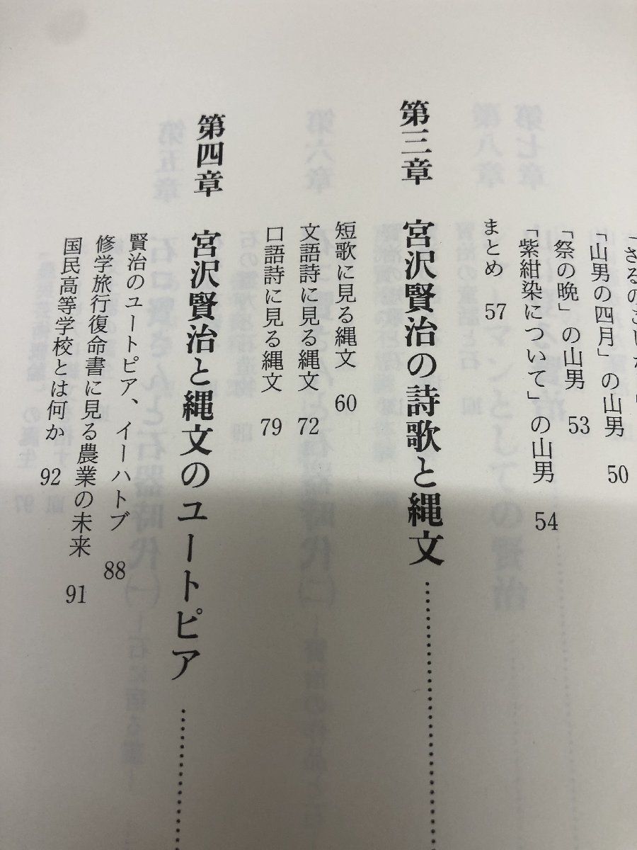 1-?? 縄文の末裔・宮沢賢治 田口昭典 無明舎 1993年3月20日 平成5年 著者記名有り 初版 宮沢賢治_画像8