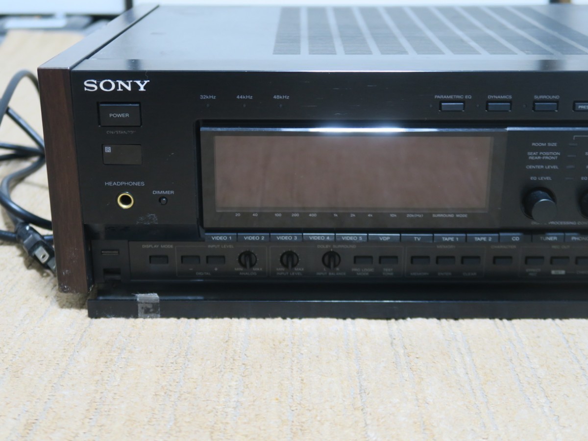 SONY ソニー　AVコントロールアンプ　TA-E1000ESD ジャンク_画像2