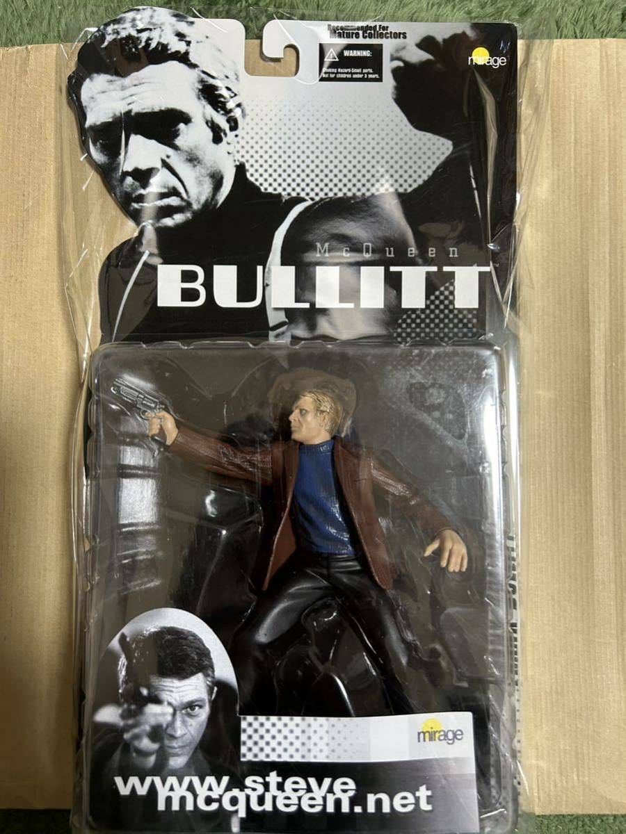 【未開封 レア】 スティーブ・マックイーン steve mcqueen BULLITT フィギュア ブリット フランク・ブリット やまと YAMATO 洋画の画像1