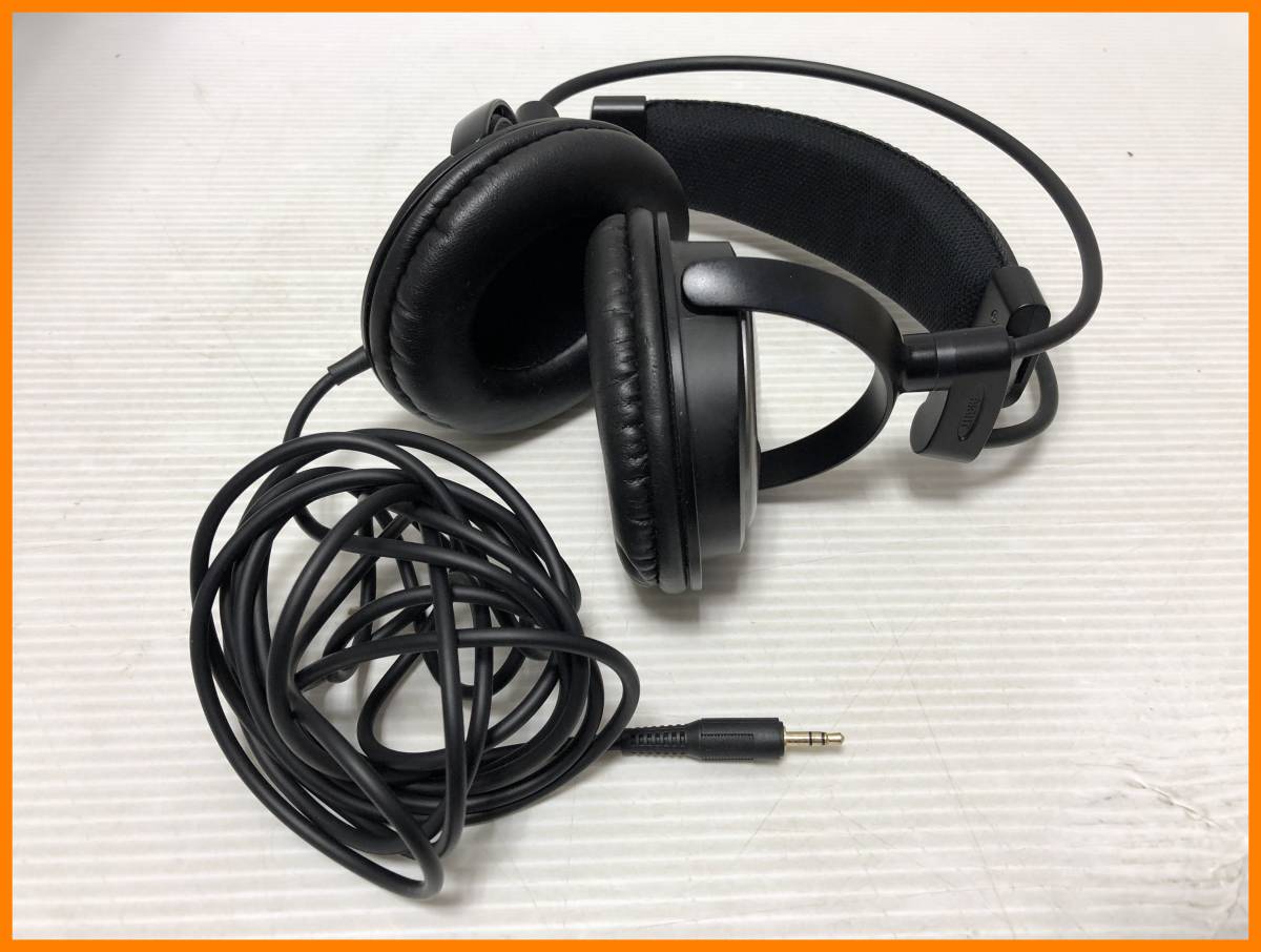 ▼【audio-technica オーディオテクニカ ATH-T400 ヘッドホン　ソフトイヤパッド】（NF240104）360-260_画像1