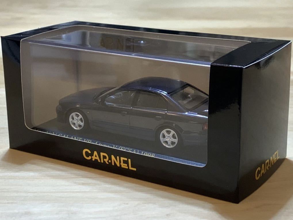 【新品：未開封】CAR-NEL カーネル 1/43 三菱 ギャラン VR-4 タイプ V (EC5A) 1998年 [トリガー・モーブ]_画像8