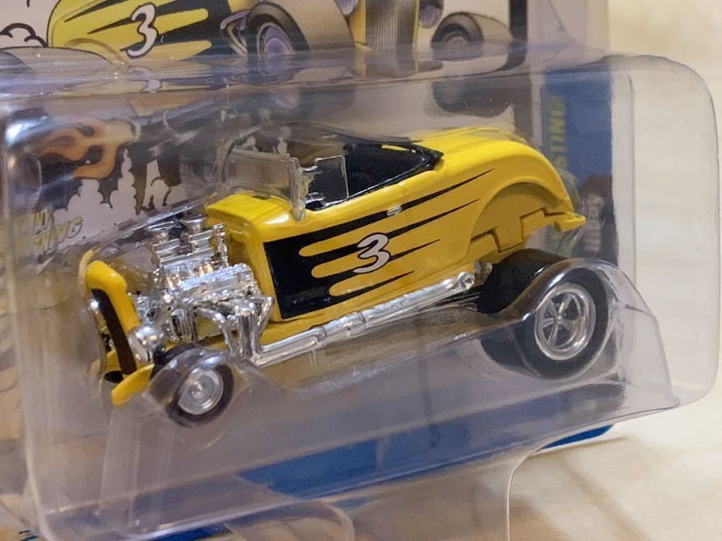 [ новый товар : нераспечатанный ] Johnny Lightning 1932 год Ford высокий * Boy / Ford Hi-Boy [ лимон желтый * черный ska LAP ]