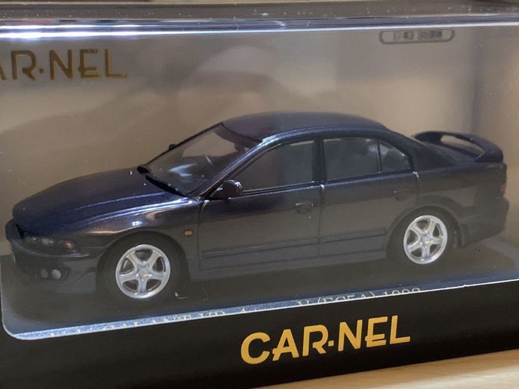 【新品：未開封】CAR-NEL カーネル 1/43 三菱 ギャラン VR-4 タイプ V (EC5A) 1998年 [トリガー・モーブ]_画像2