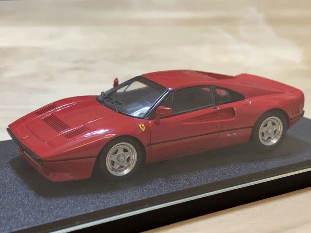【新品：未開封】メイクアップ / アイドロン 1/43 1984年 フェラーリ 288 GTO / Ferrari 288 GTO レッド [EM 027A]_画像2