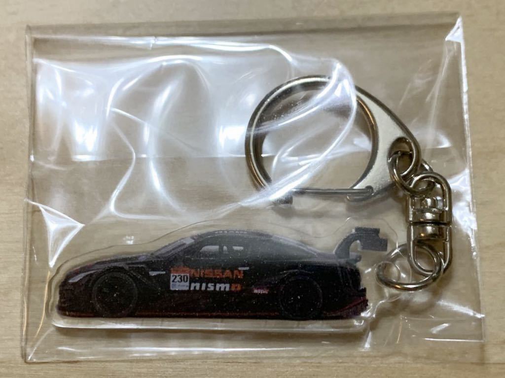 【非売品/新品：未開封】miniGT ノベリティ アクリルキーホルダー [ニッサン GT-R ニスモ No.230 2021年 スーパーGT]_画像1