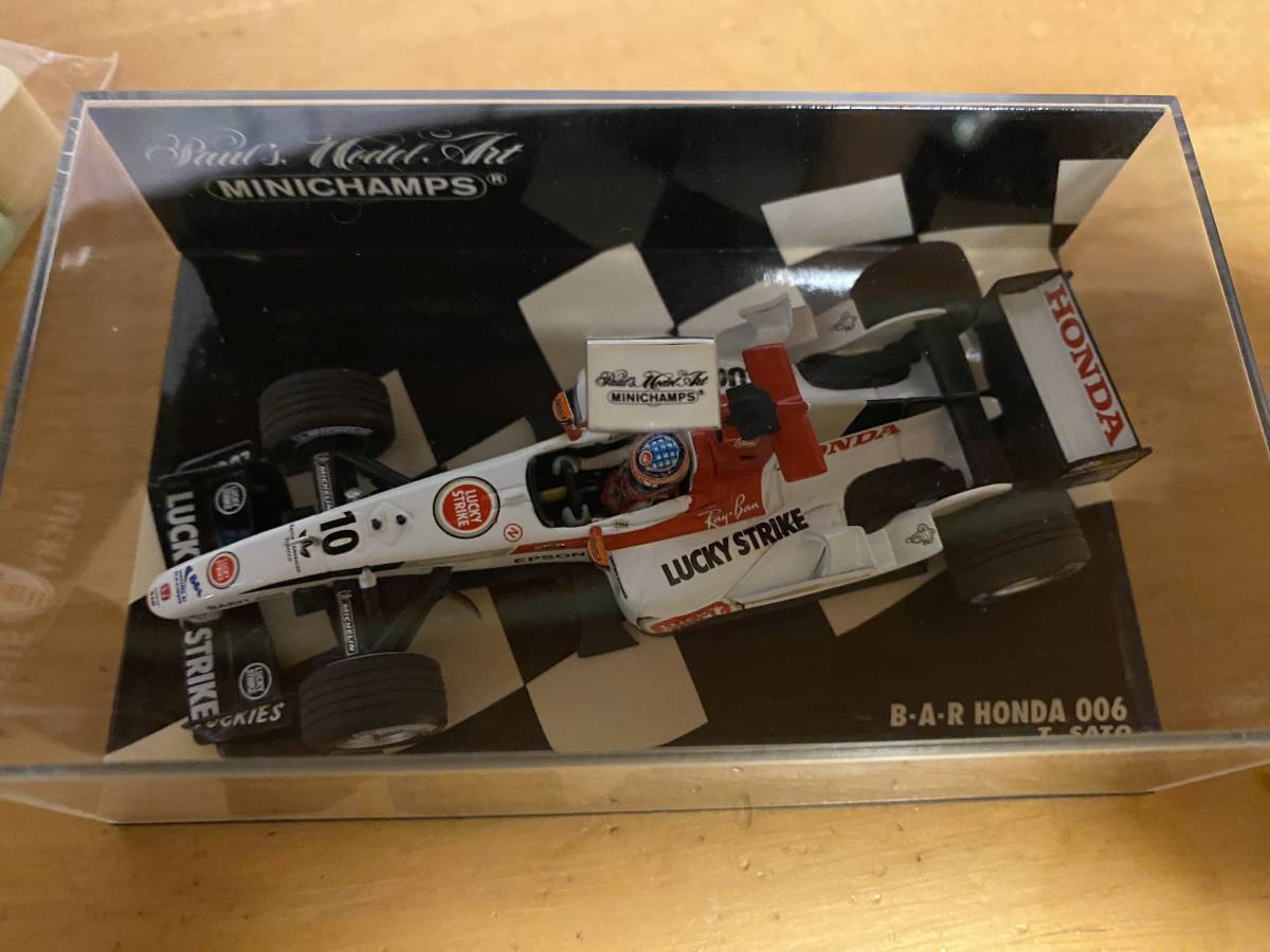 （1）　ミニチャンプス　B/A/R HONDA 006 T.SATO 1/43 (21S236)_画像4