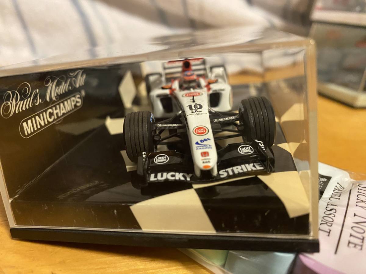 （1）　ミニチャンプス　B/A/R HONDA 006 T.SATO 1/43 (21S236)_画像2