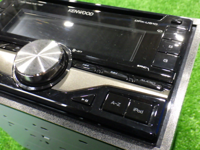 KENWOOD DPX-U510 オーディオ 2DIN 180mm CD/USB/AUX/チューナー 【管理番号 2776 RH8-15】中古【小物】_画像5