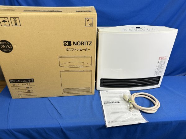 NORITZ ノーリツ 2016年 GFH-4004S-W5 ～11畳用 都市ガスファンヒーター_画像1