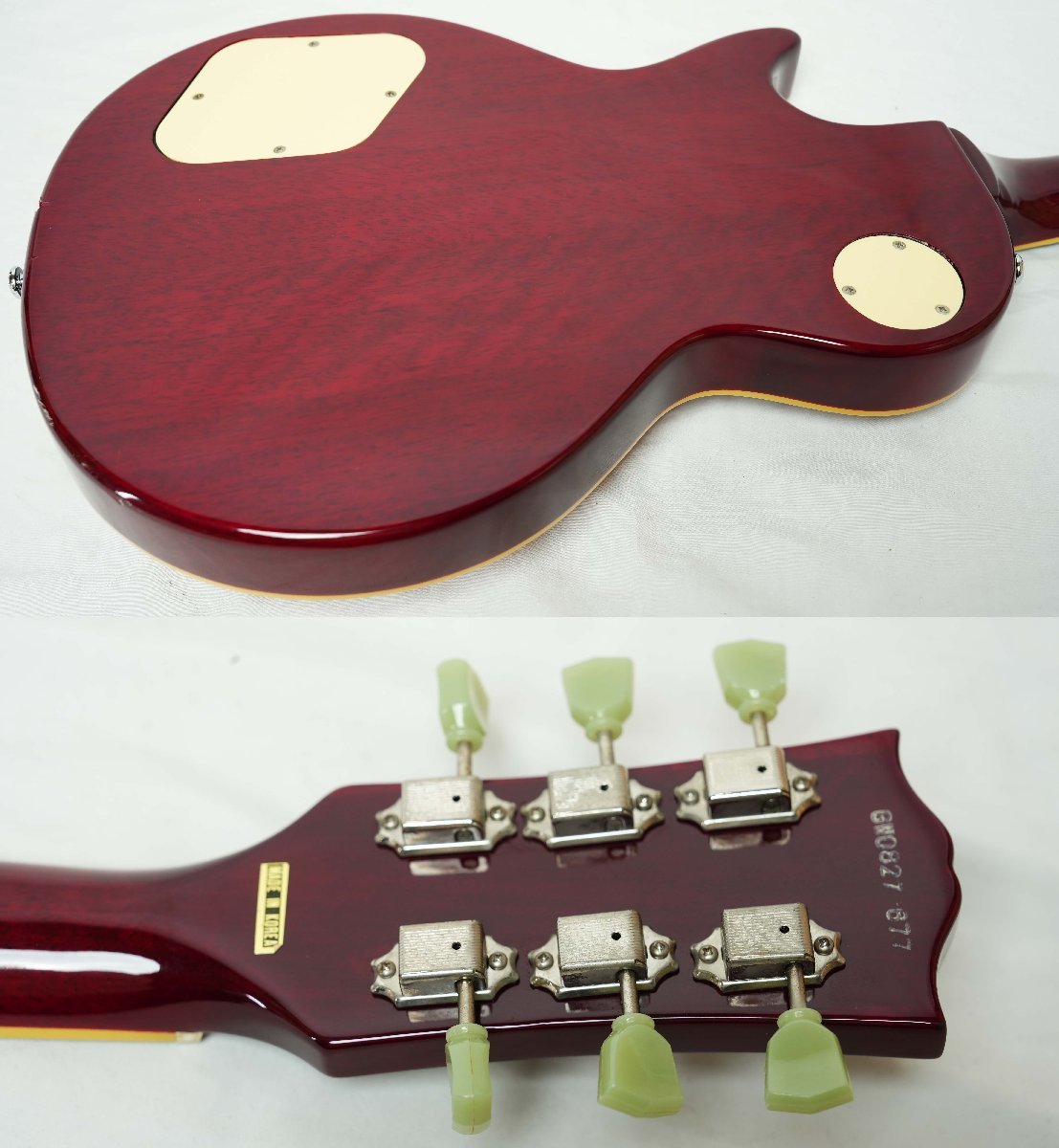 ★Grass Roots by ESP★G-LP-50S FM CS Duncan Design搭載 レスポールスタンダードモデル 2008年製 グラスルーツ★_画像4