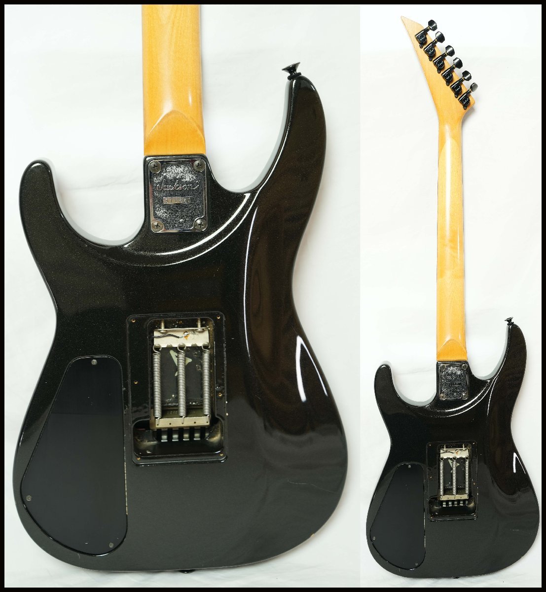 ★Jackson/Grover Jackson★DINKY AXE STANDARD HSH メタリックブラック 90年代 日本製★_画像2