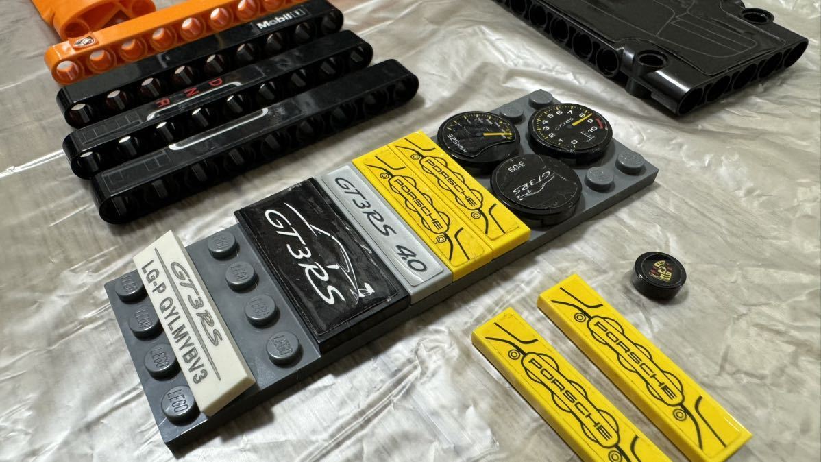 LEGO テクニック ポルシェ　911 GT3 RS 42056 箱　説明書付_シール状態