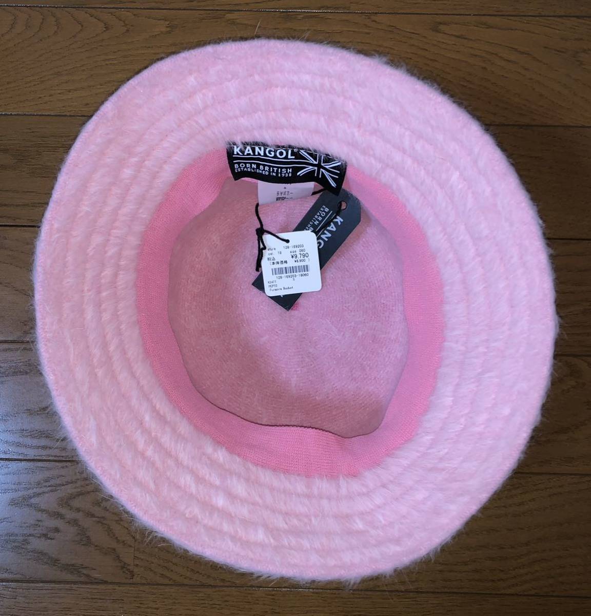 新品 KANGOL Furgora Bucket K3477 S カンゴール ファーゴラ バケット ファー バケットハット メトロハット ベルハット ピンク 男女兼用 Ｓ