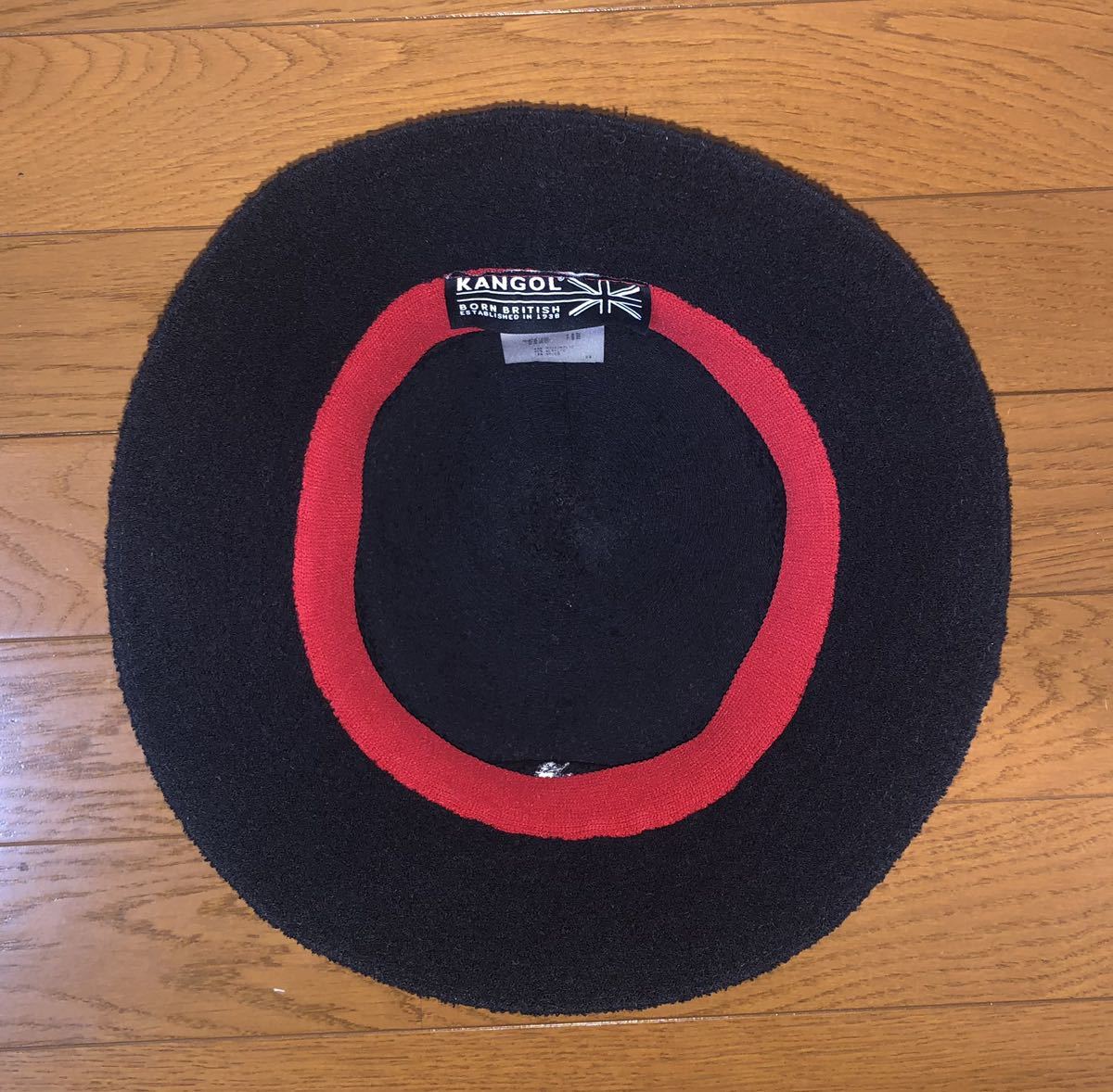 美品 KANGOL Bermuda Bucket K3050ST M カンゴール バミューダ バケット バケットハット ブラック 黒 メトロハット ベルハット 男女兼用 Ｍ_画像4