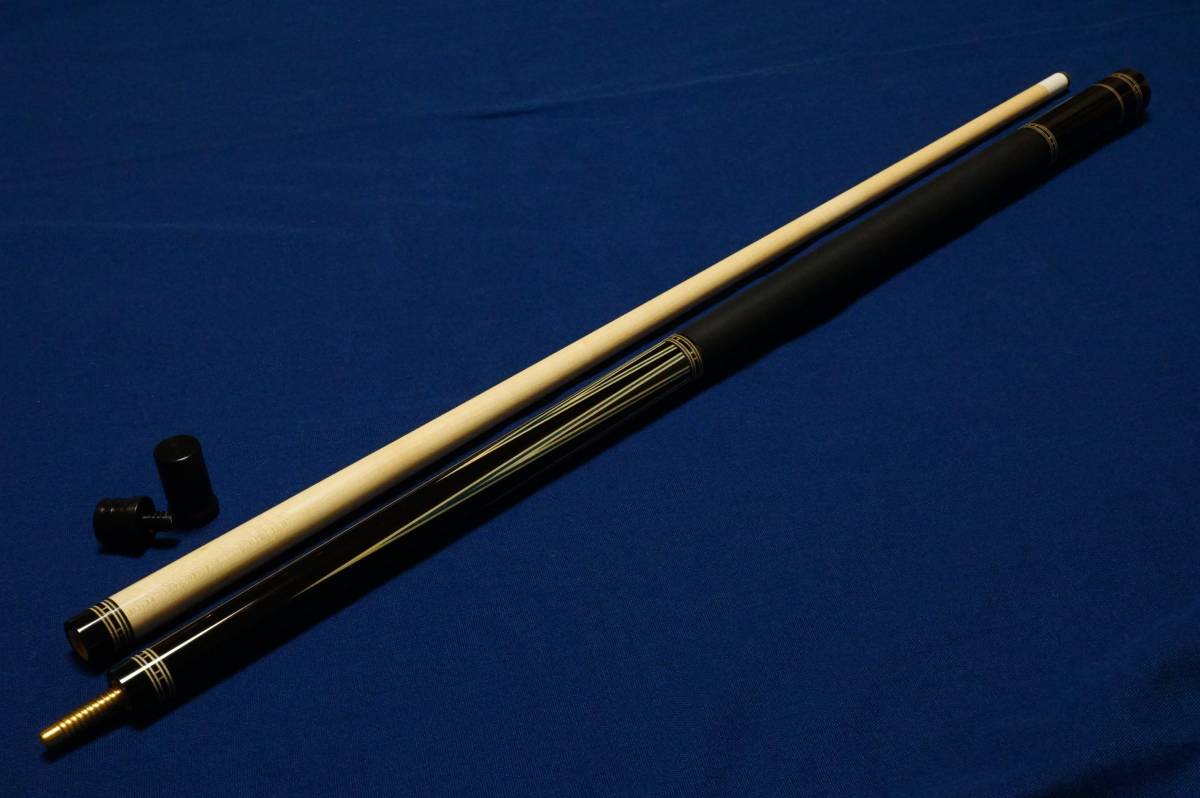 #FACTORY CUSTOMl. tree ebony sa light style 6POINT high-end billiards cue /01 new goods 