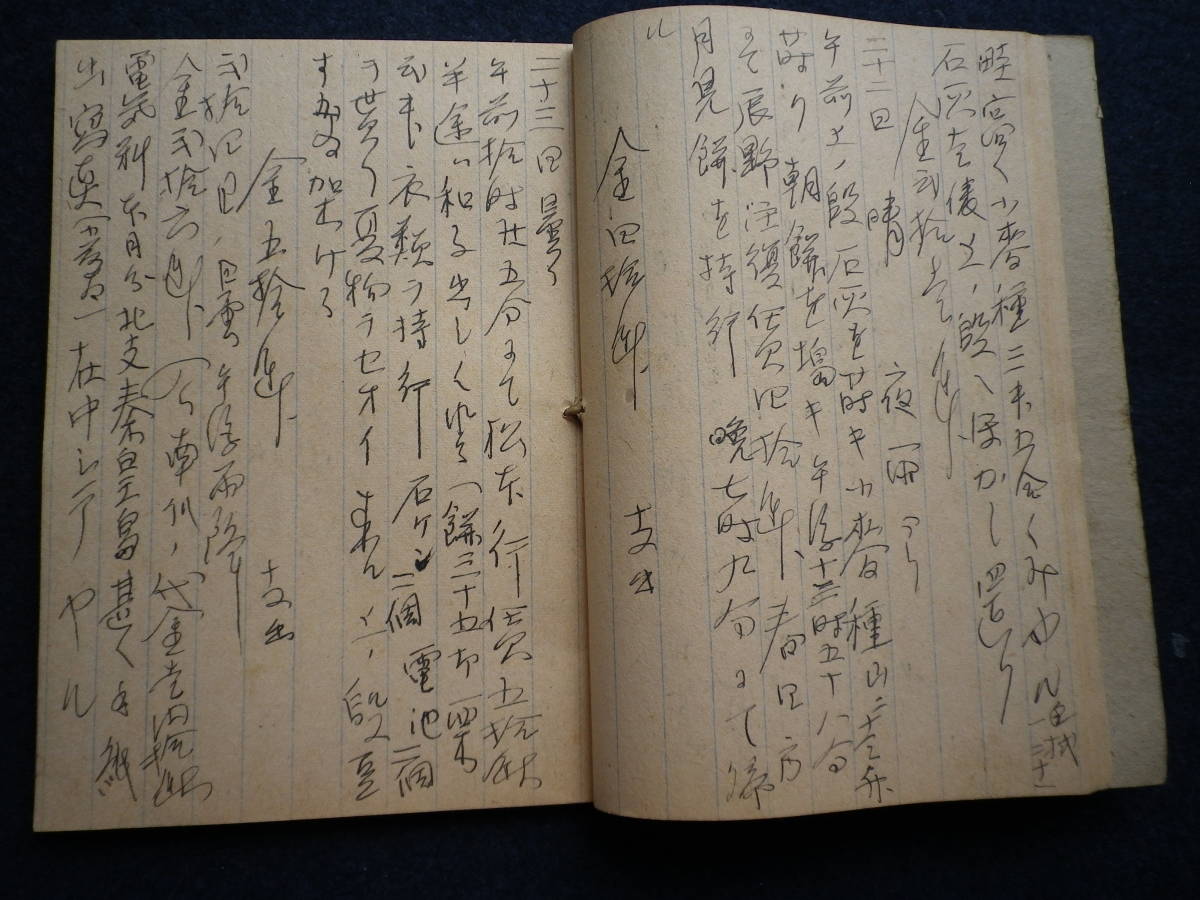 昭和１７年　日記　日誌　ダイアリー　時局　世相　文化　史料　記録_画像4