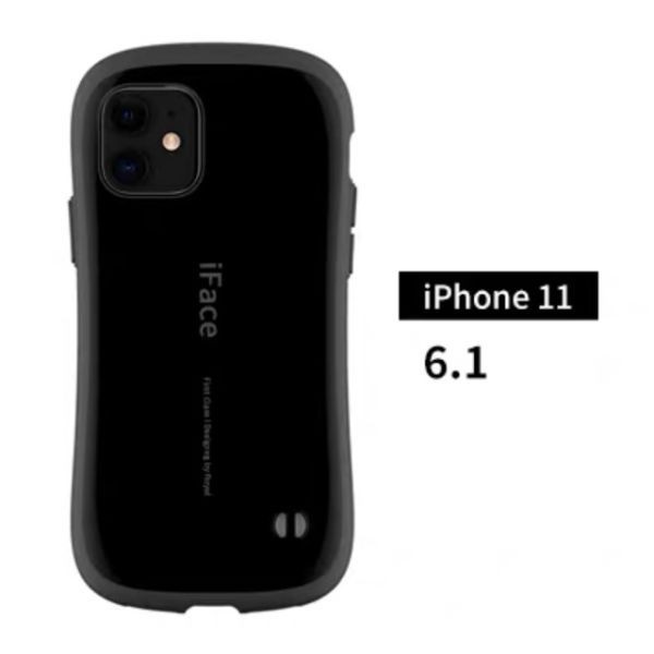送料無料　黒 iFace iPhone11用 箱あり ケース First Class ハードケース 愛用のiphoneを守る 耐衝撃_画像1