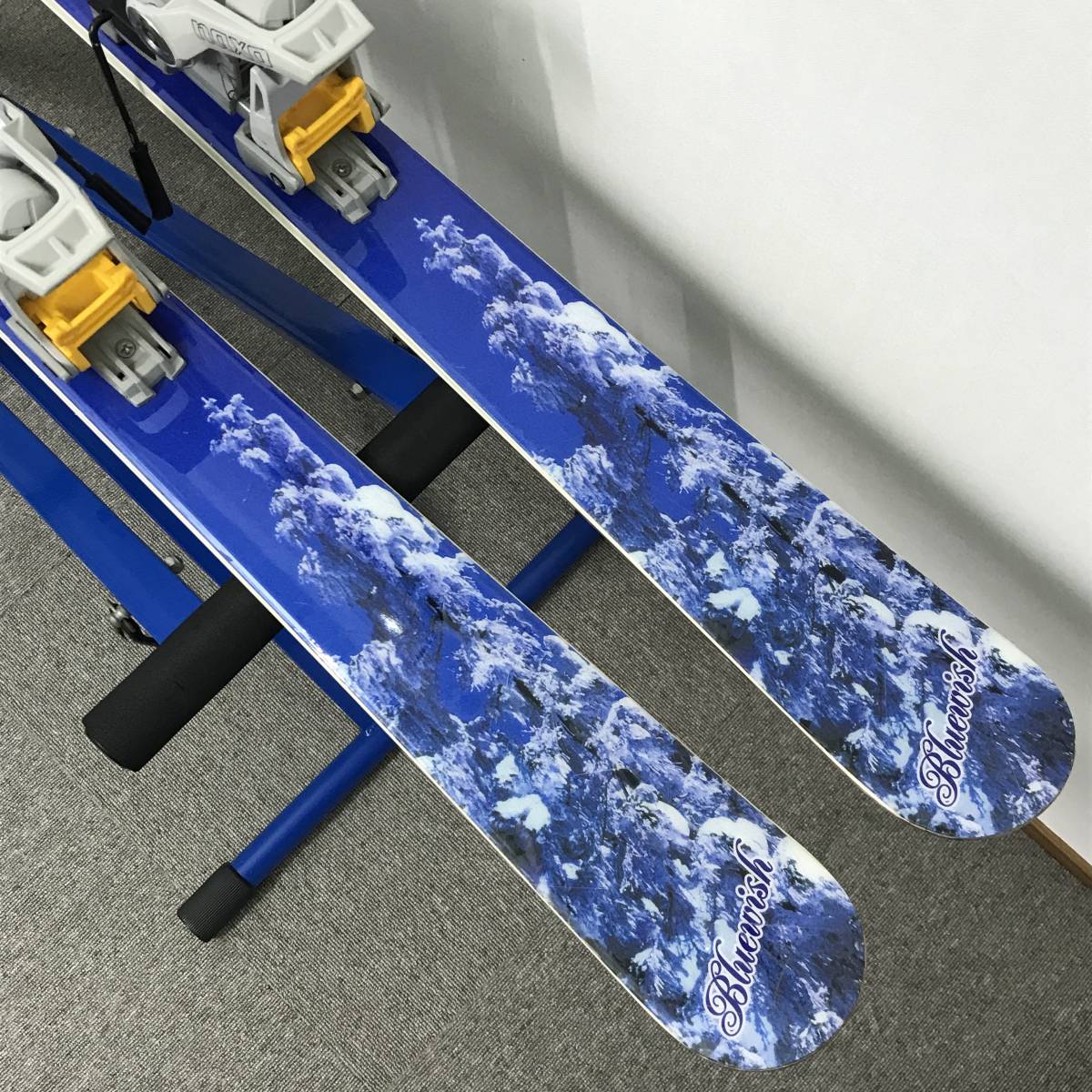 OGASAKA Powdergirl bluewish 160cm naxo nx02 ツアービンディング オガサカ ナクソー パウダー 山スキー テレマーク バックカントリー_画像6