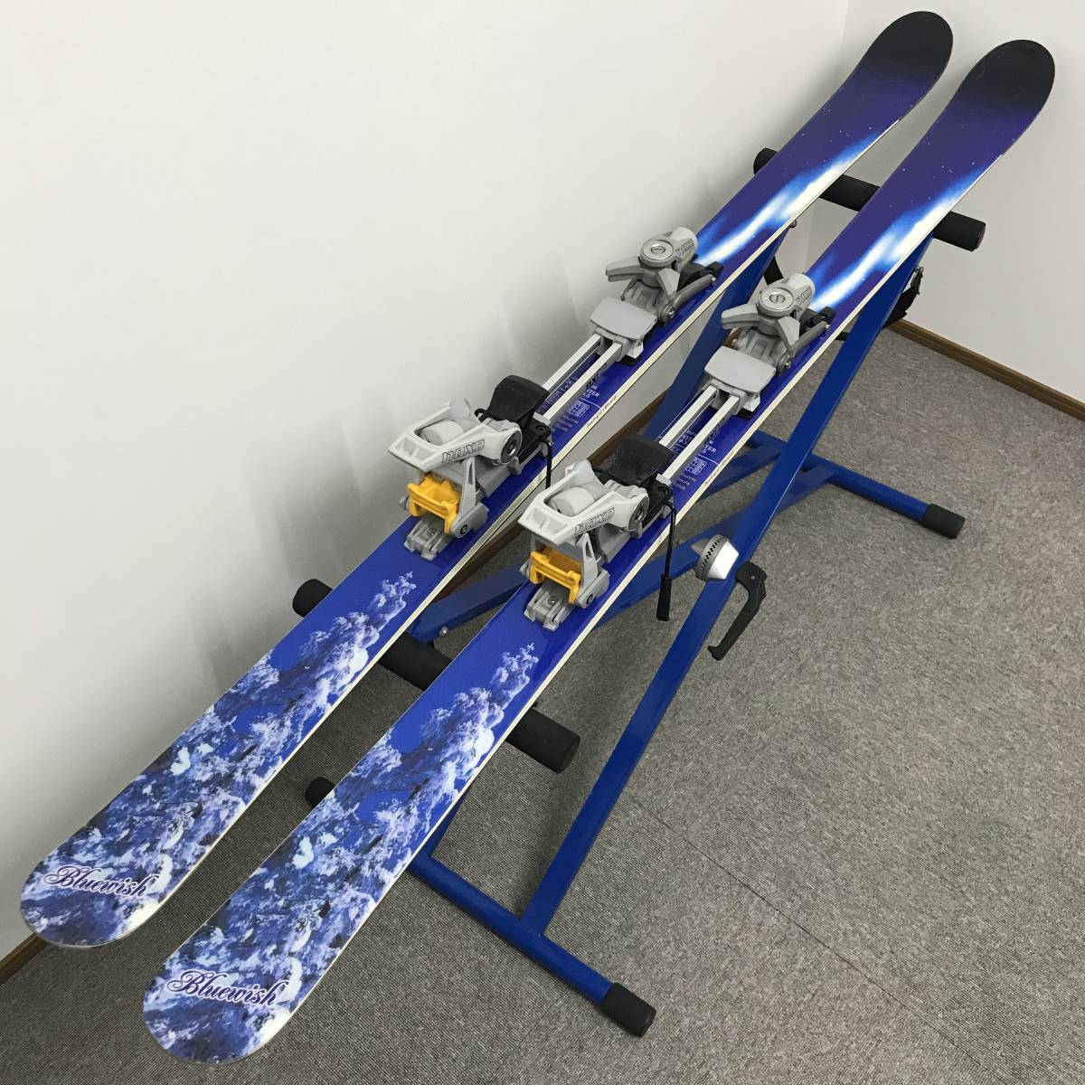 OGASAKA Powdergirl bluewish 160cm naxo nx02 ツアービンディング オガサカ ナクソー パウダー 山スキー テレマーク バックカントリー_画像1