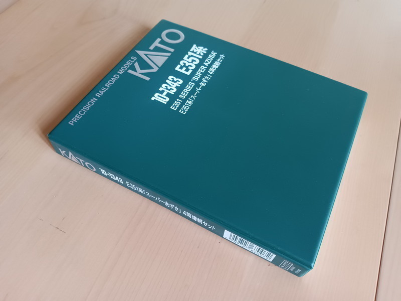 ■送料無料■ 【車両ケース】KATO 10-1343 E351系「スーパーあずさ」4両増結セット の空箱 ■ 管理番号HK2305160156100PK_画像10