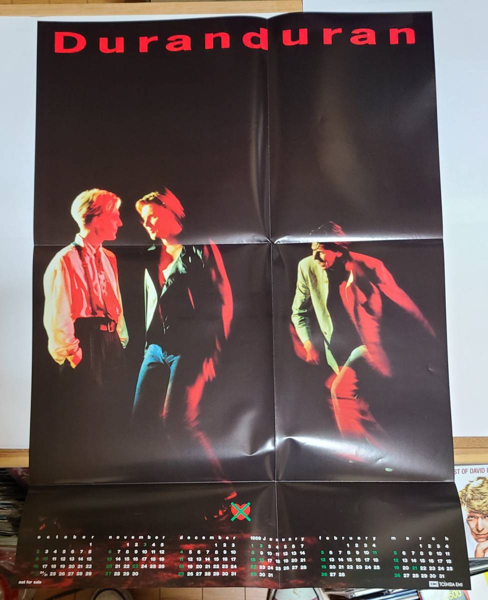 MINT!◆新品同様◆ポスター付き◆帯付き◆極美品◆デュラン・デュラン◆BIG THING◆1988年◆DURAN DURAN◆LP◆サイモン・ルボン◆_画像3