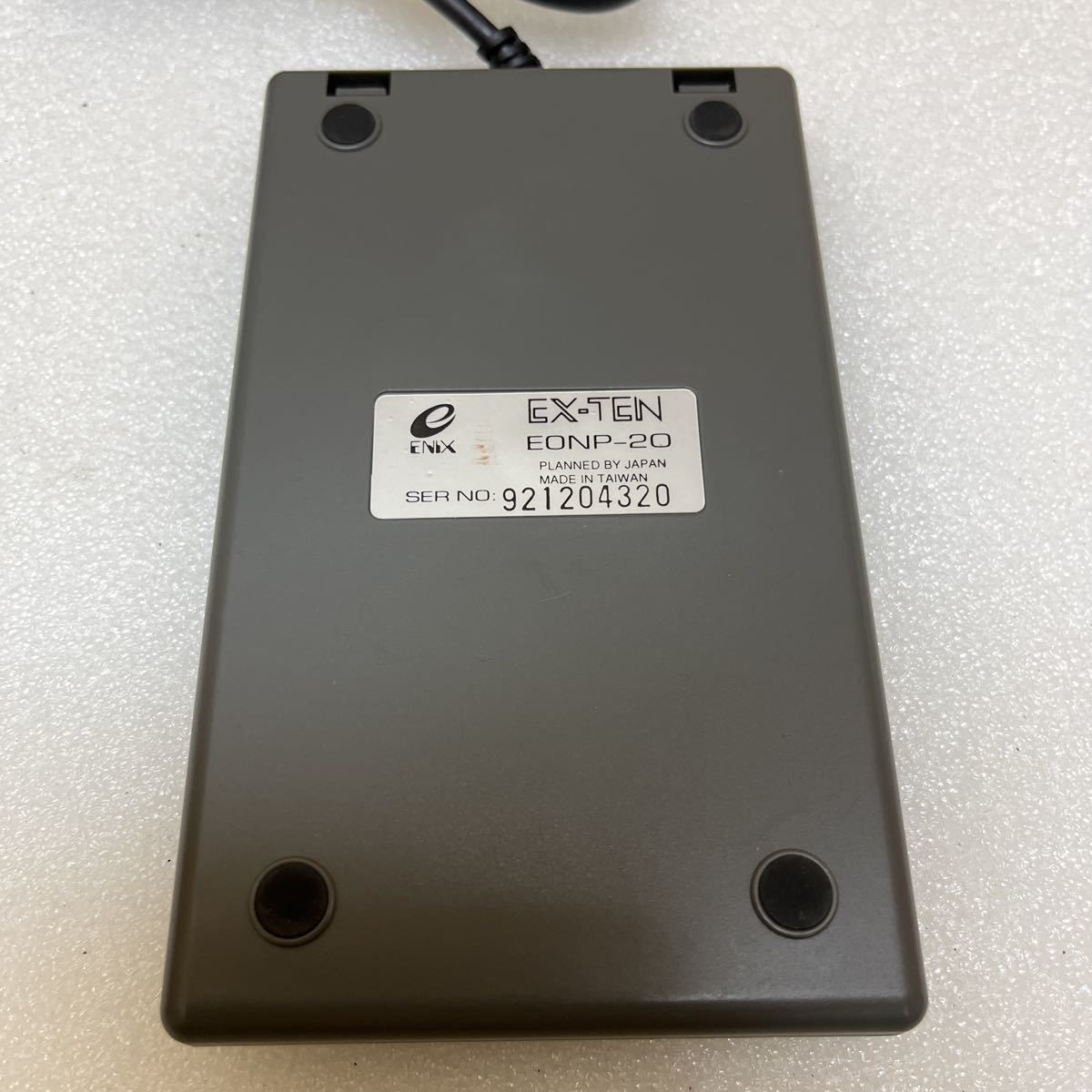 YK4986 редкий ENIX enix старый Logo цифровая клавиатура EX-TEN EONP-20 PC-9801 серии соответствует работоспособность не проверялась текущее состояние товар 0720