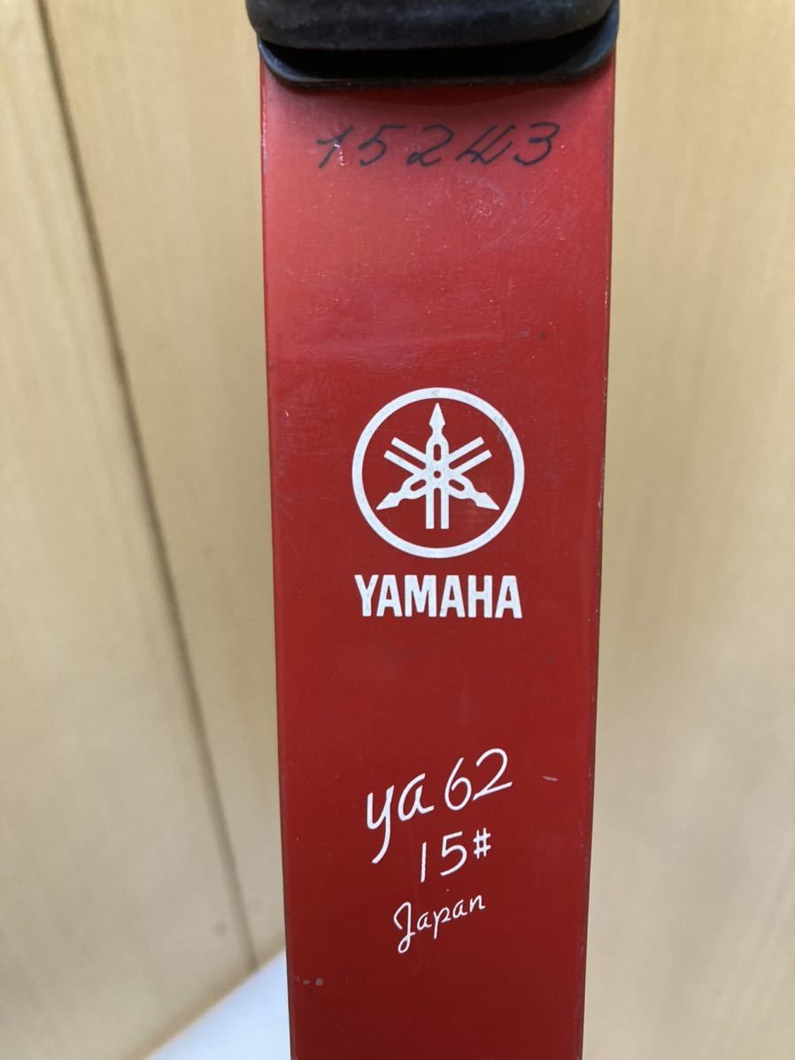 YK8864 YAMAHA Yamaha стрельба из лука смычок 15243 YA62 15# общая длина примерно 154.5cm текущее состояние товар 1221