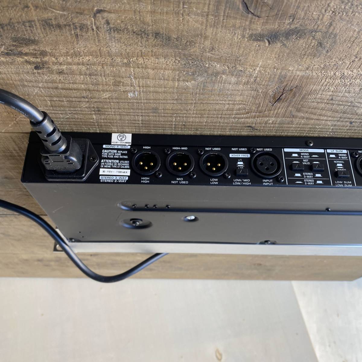 Ra166 BEHRINGER ベリンガー CX3400 チャンネルデバイダー 中古品_画像6