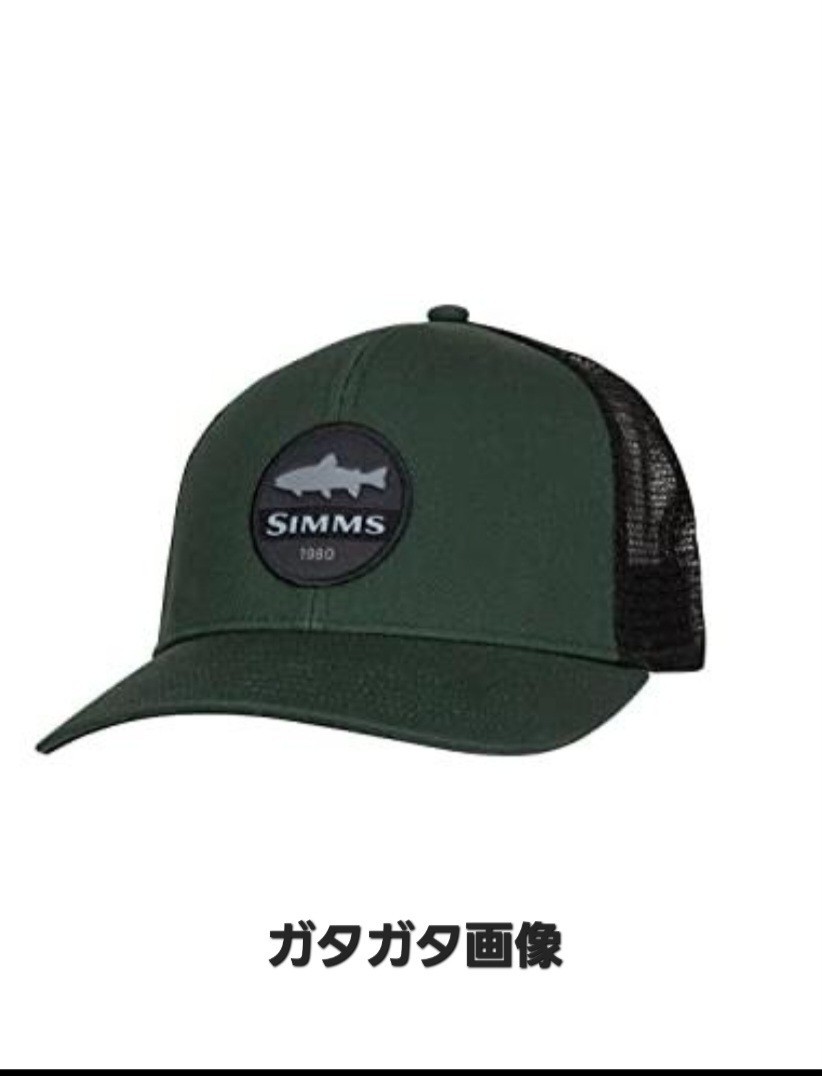 【新品】SIMMS キャップ シムス トラウト サーモン パッチ トラッカー ハット Simms Trout Patch Trucker Hat_画像1