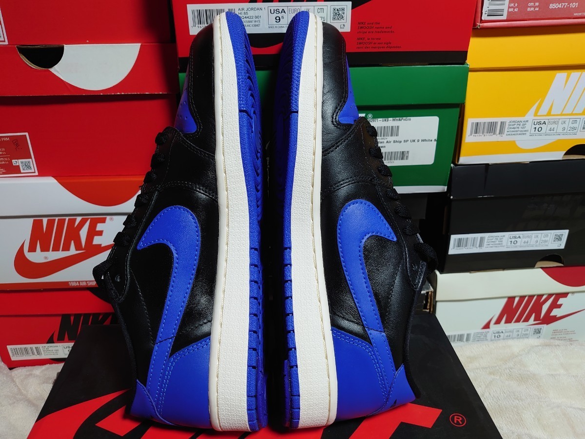 2015年 オリジナル8ホール　Jordan1　LOW OG　ロイヤル　ROYAL　DUNK　好きな方も　27.5センチ※説明文読んでください。_画像3