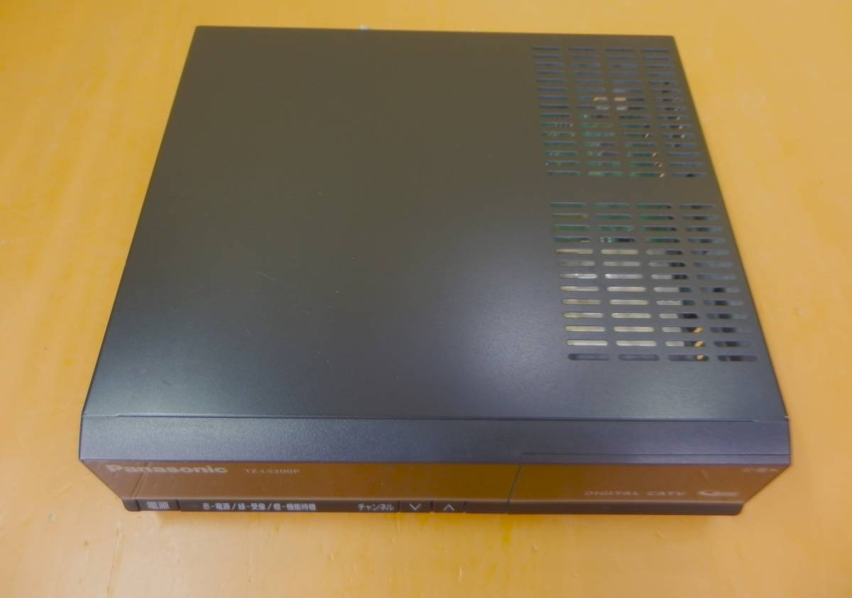 ☆3102 Panasonic CATVチューナー TZ-LS200P B-CAS・C-CAS カード付き リモコンセット 中古品_画像6
