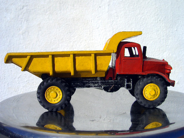 †1960S EUCLID 5103 DUMP TRUCK EMPRE MADE Vintage 鋳造合金 男の玩具 心揺さぶる インダストリアル ダンプカー ノスタルジック レトロ♂_画像2