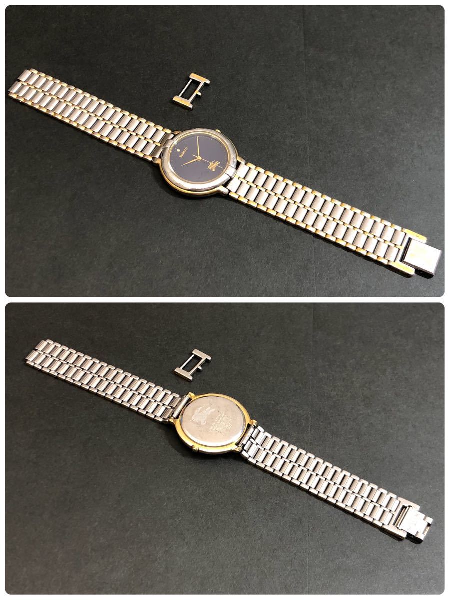 ■Burberry バーバリー　CITIZEN 4630-E60795Y メンズウォッチ　不動　腕時計　クォーツ