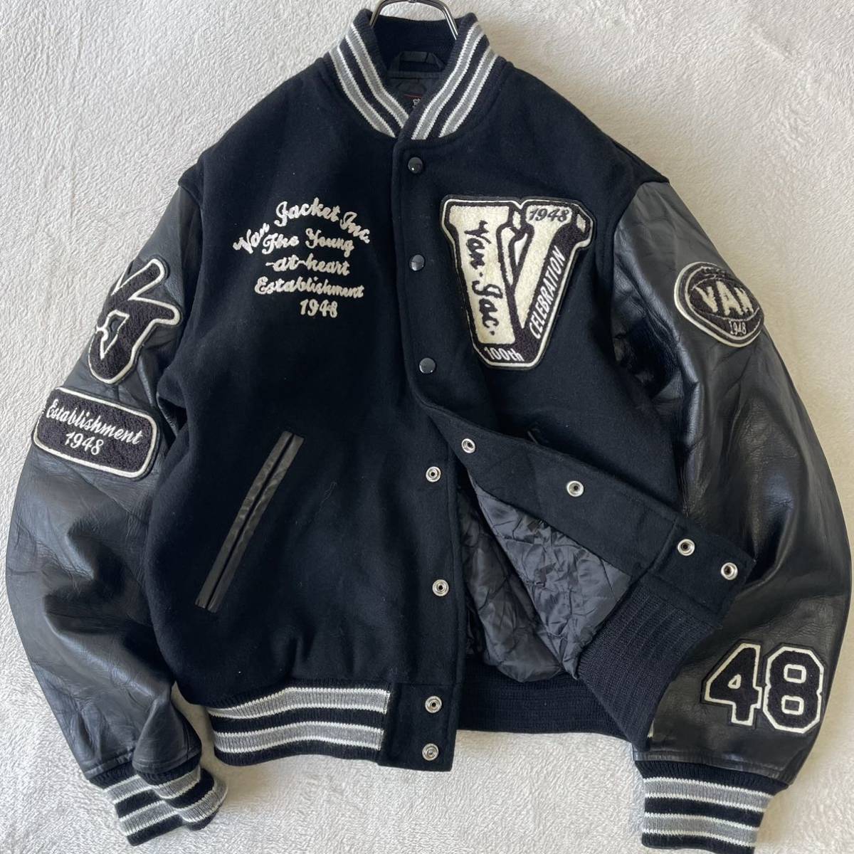 VAN JACKET ヴァンヂャケット【フルデコ・ホースレザー VAN JACKET ヴァンヂャケット【フルデコ・ホースレザー