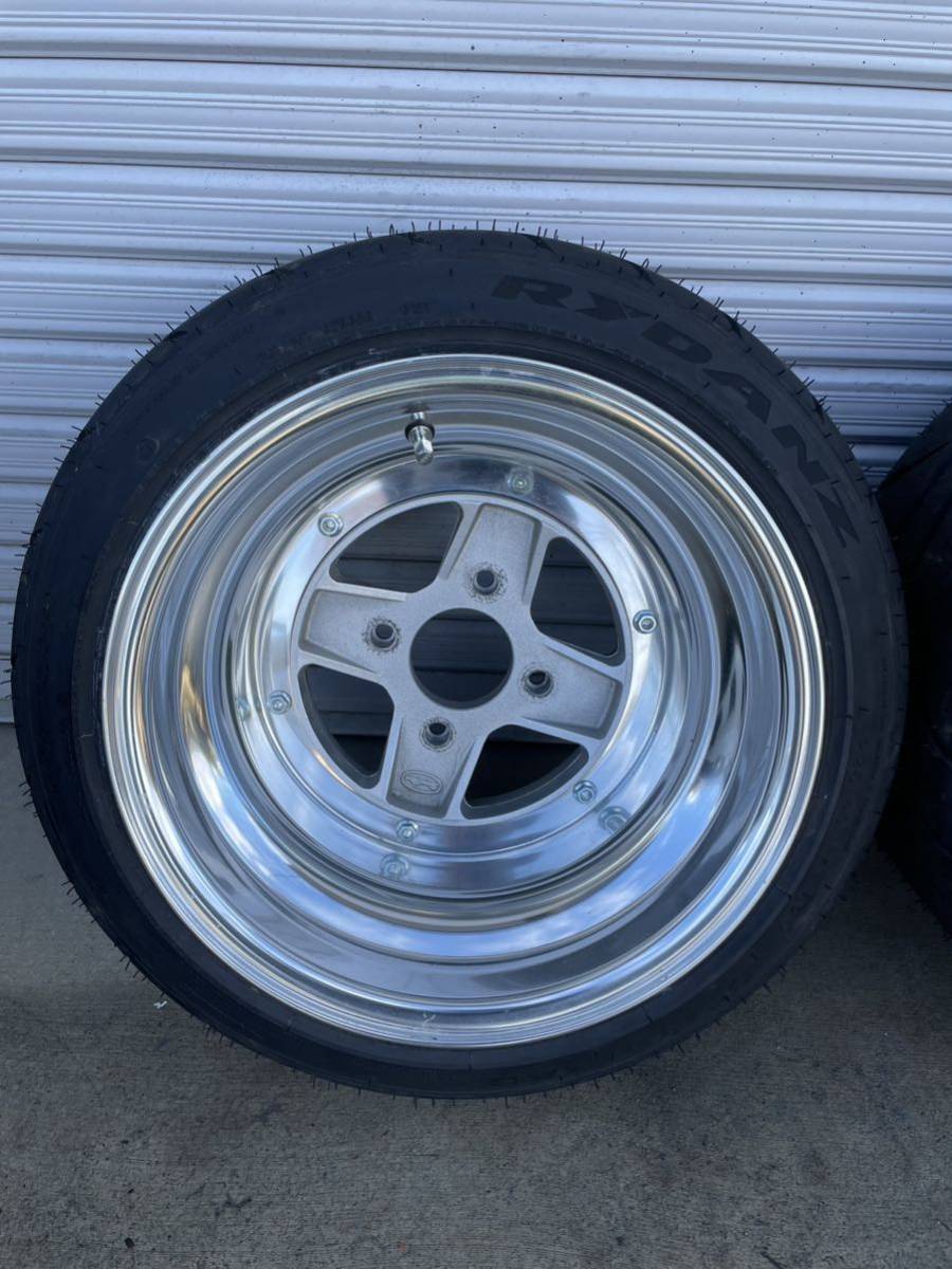 マークⅡ 10j 12j 復刻　14インチ　シバタイヤ　225/40r14 （検　マークⅢ マークⅠ スピードスター　街道レーサー　旧車_画像2