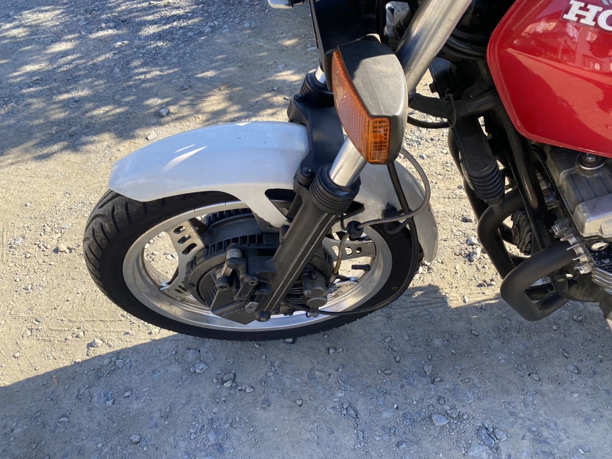 HONDA ホンダ CBX400F CBX550F 純正外装 赤白 1型 タンク サイド HONDA ホンダ CBX400F CBX550F 純正外装 赤白 1型 タンク サイド