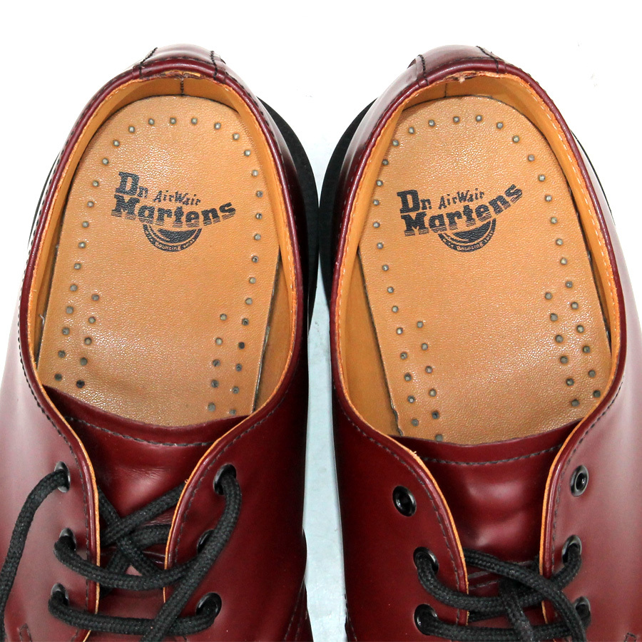 Dr.MARTENS Dr. Martens *3 hole shoes UK6=25 1461 PW 3EYE SHOE Cherry red oxford fc i-617