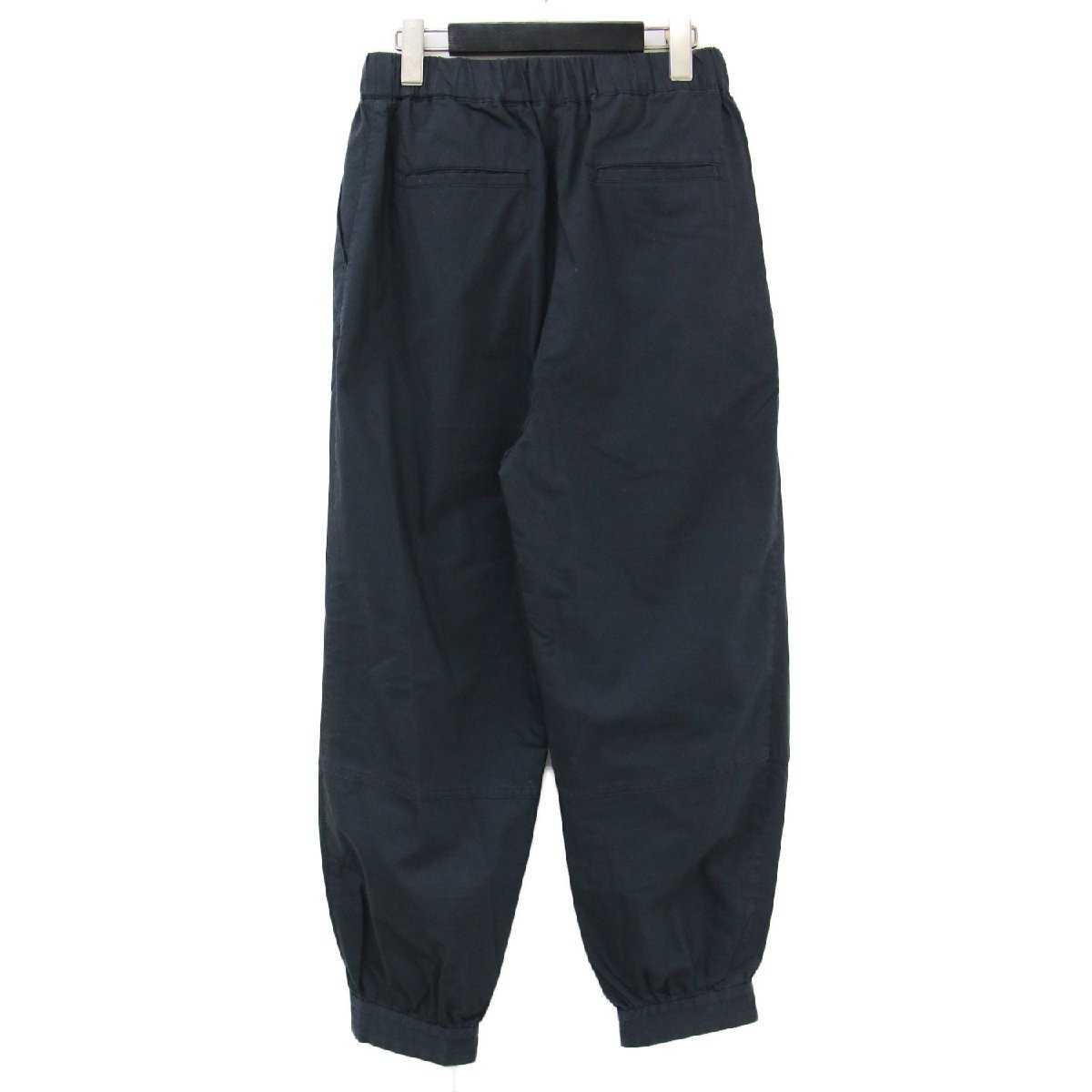 FLORENT Florent pants jogger pants navy navy blue 34(XS) Easy pants hem aperture stop high waist stretch bottoms trousers 