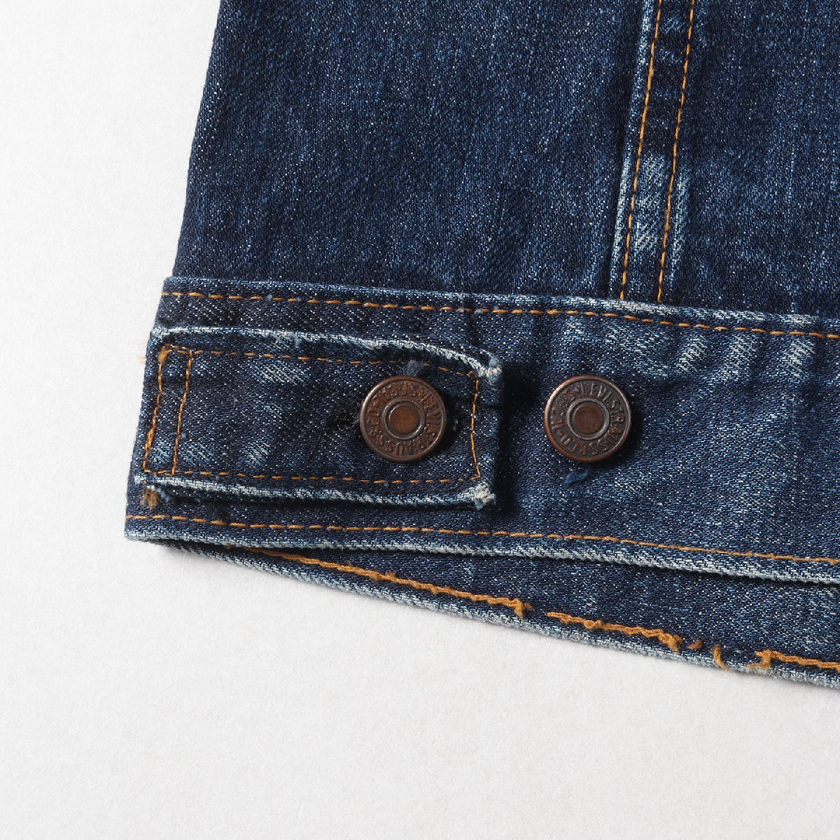 Levis リーバイス 60s 70505-0217 BigE 4th デニム ジャケット インディゴ 65% 詳細参照(38位) 60年代 vintage ヴィンテージ 古着 Gジャン_画像5