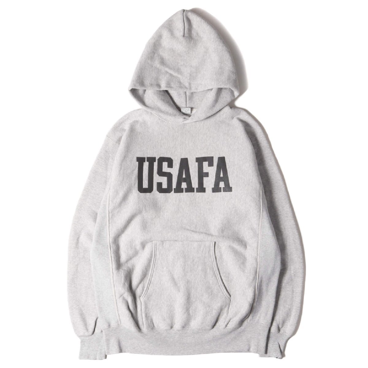 BuzzRicksons バズリクソンズ USAFA リバースウィーブ スウェット パーカー HORIZONTAL KNITTING SWEAT PARKA ヘザーグレー XL ブランド