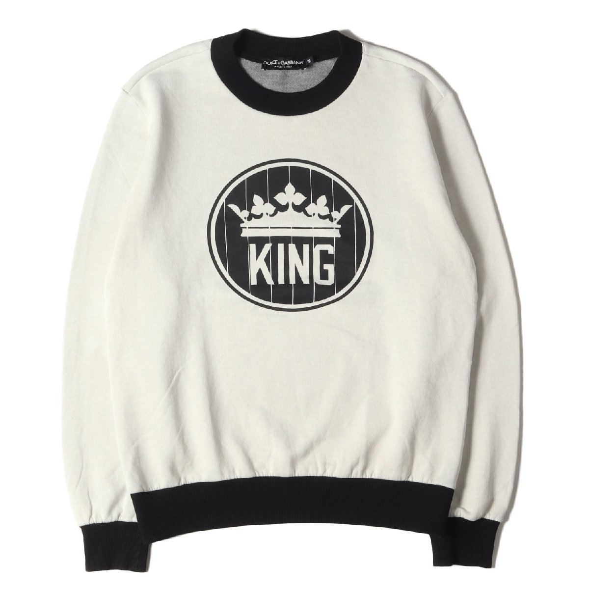 Dolce &amp; Gabbana Dolce &amp; Gabbana Sweat Размер пота: 48 Crown Logo Trim