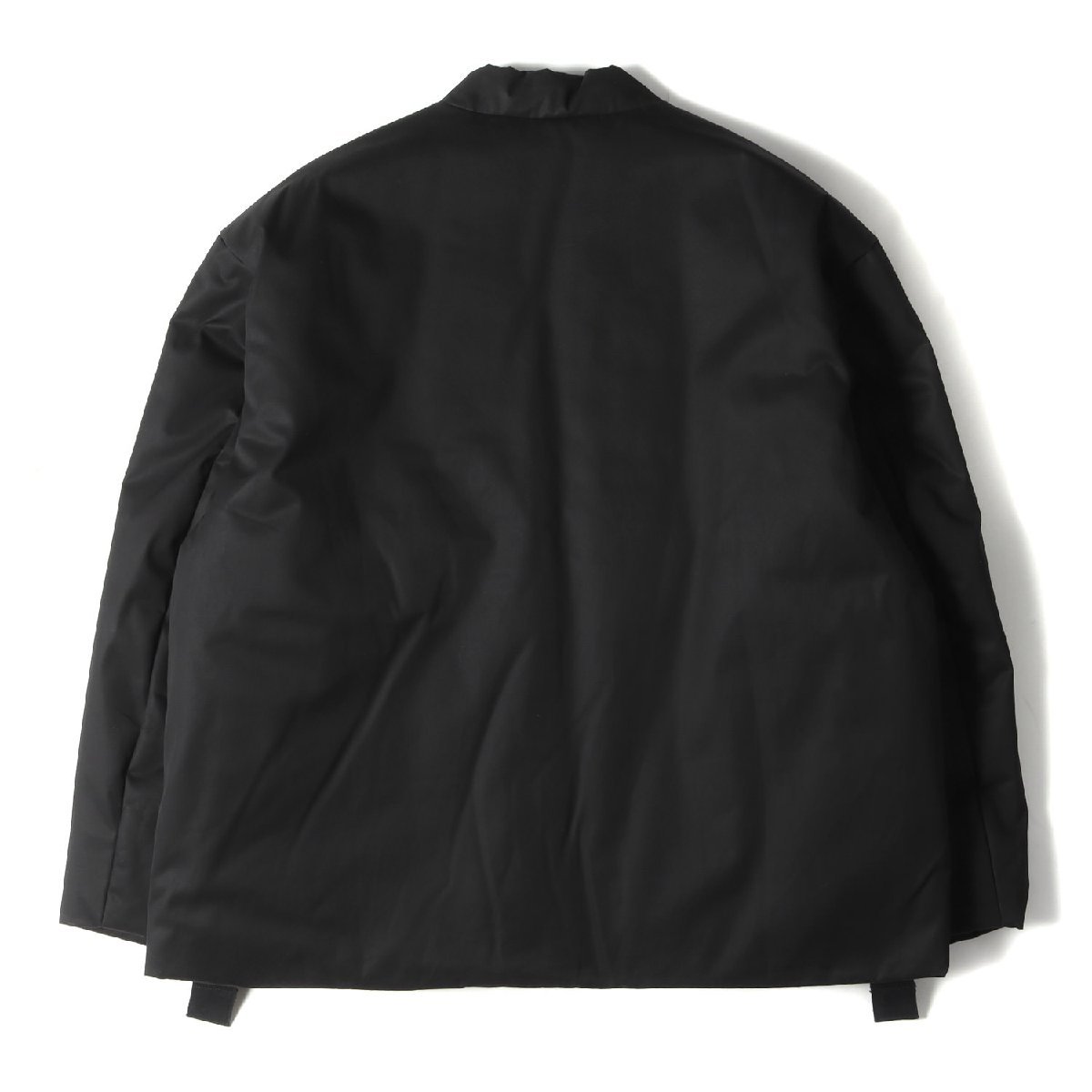 美品 STERNBERG スタンバーグ ジャケット サイズ:L 22AW VENTILE ボンバー ジャケット ベンタイル ダブルジップ パテッド 中わた ブラック_画像2