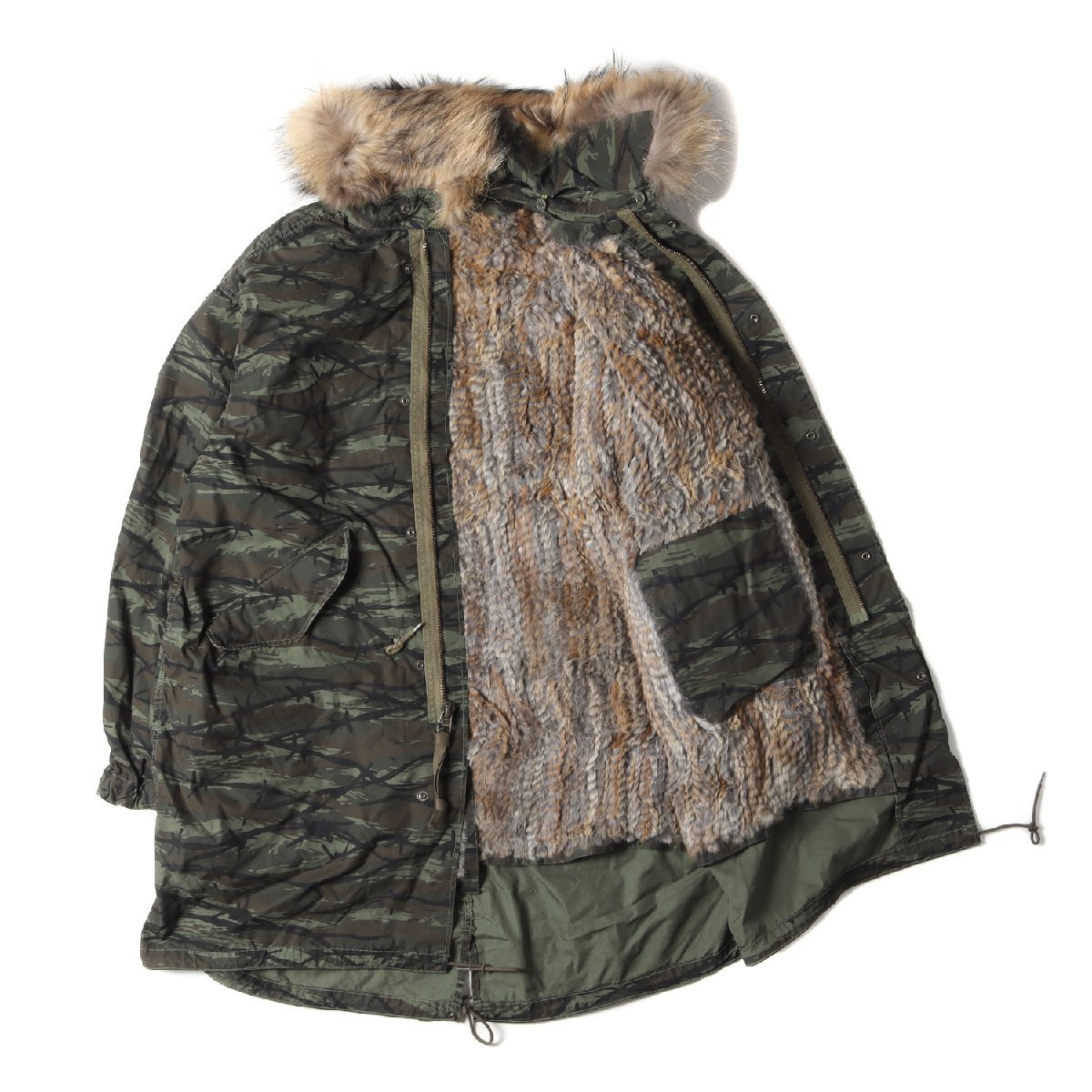  новый товар  HYSTERIC GLAMOUR ...  пиджак   размер  :M 21AW  мех ... идет в комплекте  M-65 ... ... пальто   военный    машина ...