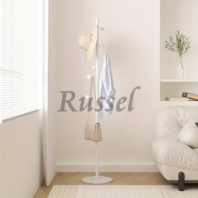  hanger rack pipe hanger coat Western-style clothes .. hat bag hanging lowering .... storage space-saving interior white black Gold 