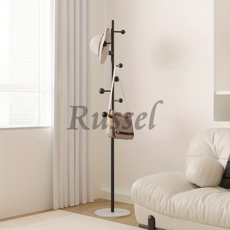  hanger rack pipe hanger coat Western-style clothes .. hat bag hanging lowering .... storage space-saving interior white black Gold 