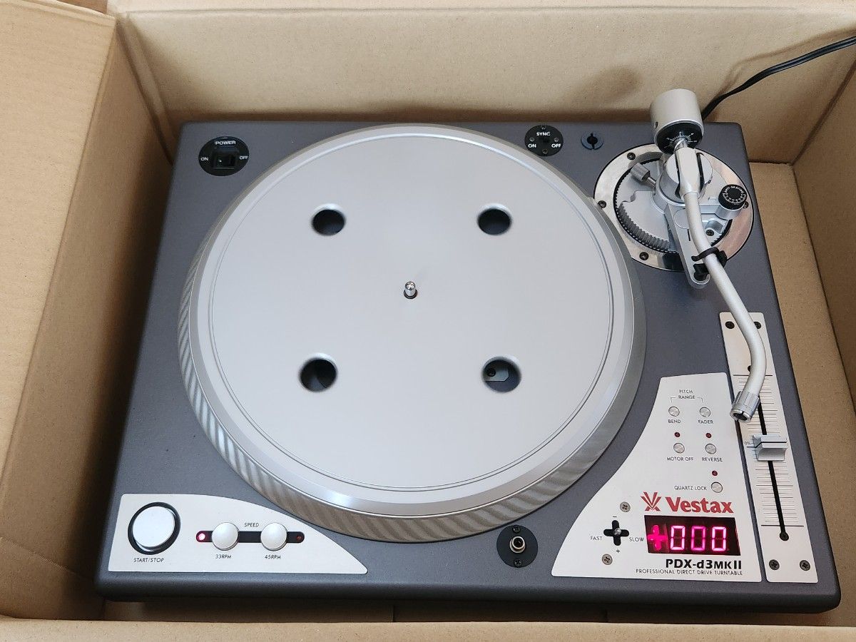 送料無料 Vestax PDX-d3 MKⅡ ベスタクス ターンテーブル 送料無料 Vestax PDX-d3 MKⅡ ベスタクス ターンテーブル