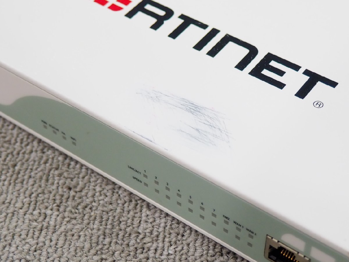 [N458] ☆ Fortinet WiFi ルーター FortiWifi-60D (FWF-60D) ☆_画像4