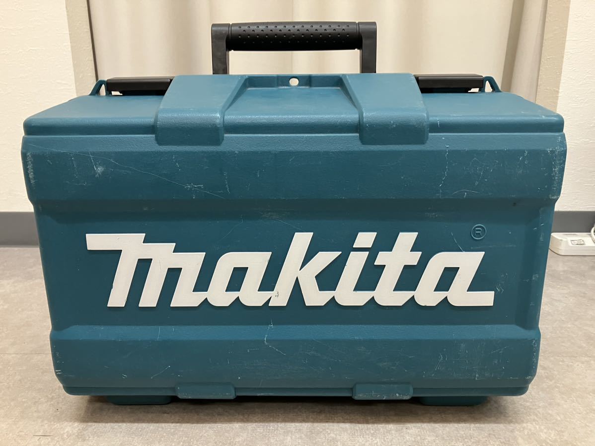 ★Makita マキタ 185mm 充電式チップソーカッタ CS001GRMX 40Vmax / 4.0Ahバッテリー2個付セット品_画像9